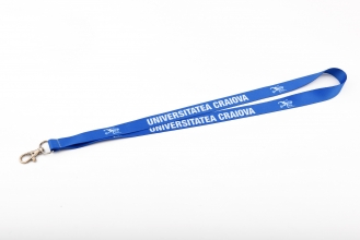 Lanyard albastru Universitatea Craiova